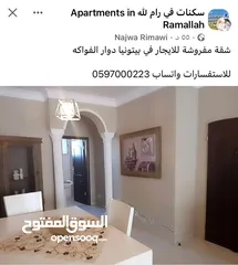  4 شقة مفروشة بيتونيا دوار الفواكه فرش ممتاز كوندشنات