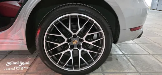  21 Porsche macan 2019  رمادي فاتح  وارد الوكاله مالك واحد   مواصفات خاصه ...مالك واحد  بسعر مميز