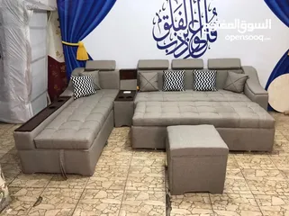  6 ركنه سحارة سرير