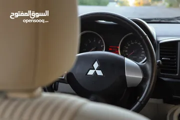  26 ميتسوبيشي لانسر 2016 ممشى 59 الف كيلو فحص كامل سبعة جيد ولا ملاحظة