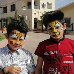  27 رسم على الوجه للأطفال بطريقة إحترافية