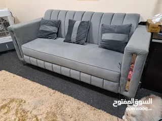  1 Sofa set with cushions 3+1+1
