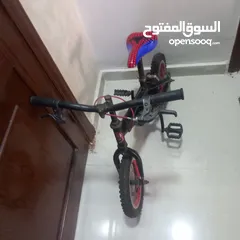  1 بسكليت للبيع بحالة جيده جنط 12