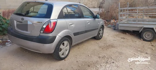  5 كيا برايد 2007 هاتشباك ماتور 1600 موفرة بنزين