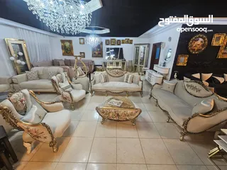  3 طقم نيو كلاسيك 7مقاعد مستورد مصري