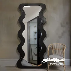  2 مرايا ستاند بإطار مخملي فاخر مقاس مثالي يعرض جسمك بالكامل استخدام مرن ثبات عالي وجودة ممتازة