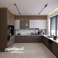  21 شقة فاخره طابق ارضي مساحة 132 متر+ ترس 100 م  / دير غبار ( اقساط من المالك مباشره )