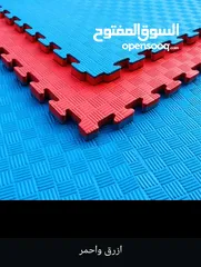 3 ارضيات فوم بزل سماكة 2.50 سم لون اصفر واسود