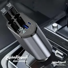  3 أفضل شاحن ذكي علي الإطلاق شاحن السيارة الذكي 4 في 1 يدعم الشحن السريع  رجاء قراءة التفاصيل كامله