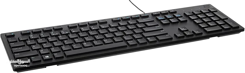  1 DELL KB216 Multimedia Keyboard كيبورد ديل اصلي جديد سلكي