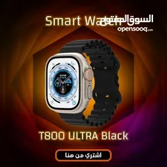  1 Smart Watch T800 ULTRA Black 2024