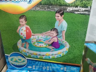  5 بركة سباحة ماركة انتكس نفخ مقاس 260 سم في 175 سم في عمق 56 سم