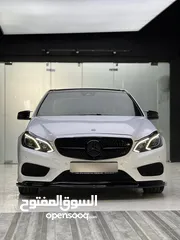  1 Mercedes E200 Avantgarde  AMG Kit original Sport package  2016 Full options  وارد شركة غرغور