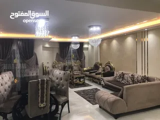  4 شقه للايجار مفروشه 4 غرف في الشيخ زايد