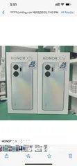  1 هونر X7a  الجديد كلياً مساحة 128 جيبي جديد نسخة الشرق الاوسط ضمان سنة من الوكيل