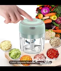  1 Portable USB-Powered Food Processor & Blender with Stainless Steel Blades - Compact Lightweight
