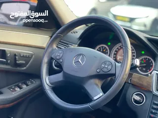  25 مرسيدس بنز E 300 2010 فل اوبشن وارد كوريا بدون اي حوادث