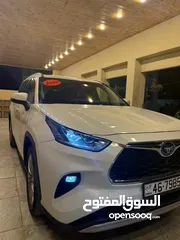  4 تويوتا هايلاندر بلاتينيوم أعلى صنف بالاضافات بانوراما 2020 جمرك جديد ب فحص 3 جيد بسعر  مغري قابل