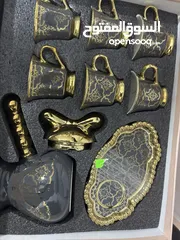  1 طقم فناجين من أوربا جداد بدون استعمال  نضيفه