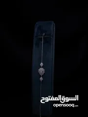  6 سوار فضه إيطالي  طلاء راديوم  عيار 925  35 /الف