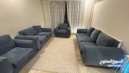  4 طقم كنب 7 مقاعد (1 ثنائي 1ثلاثي2مفرد