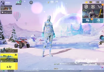  2 حساب ببجي اغلبيه الاسلحه ماكس  pubg account