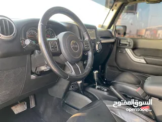  16 Jeep Wrangler Sahara 2017, black, Canadian
