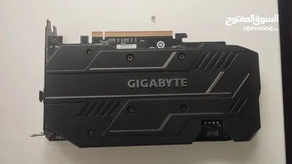  4 كرت شاشة rx 5500 xt 8g نسخة gigabyte