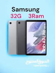  1 Samsung Tab a7 lite 32g 3ram تاب جلاكسي الجديد