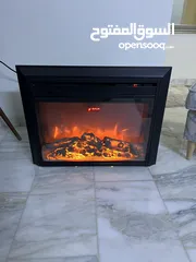  1 صوّبه كهربائي  fireplace