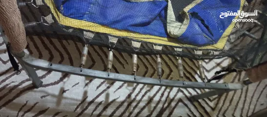  12 (ترامبولين مستعمل بحاله الوكاله عرضها 1,80 حجم كبير للبيع بسعر مغري جدا جدا) التواصل على الواتس