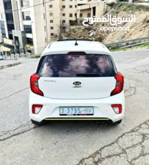  6 كيا مورنينج  2018  GT  فل إضافات + فتحة سقف