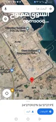  3 أرض تجاري مكاتب اداريه مقابل ميناء صحار400 للبيع تبعد عن الميناء 200 متر