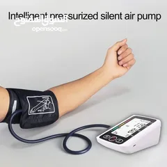  2 جهاز قياس ضغط الدم الناطق و نبضات القلب الإلكتروني مع وظيفة الصوت و شاشة LCD كبيرة جهاز الضغط دم
