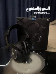  1 Open box logitech pro x سماعة headset