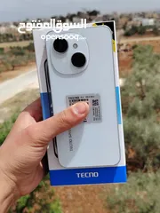  5 تكنو سبارك جو ون للبيع استخدام شهر واحد الجهاز 4+4رام 128جيجا معه كل أغراضه لسا جديد وكاله بلمع لمع
