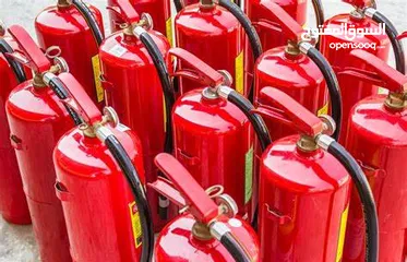  7 Fire Extinguishers لدينا كافة انواع طفايات الحريق - طفاية حريق - طفايات الحريق - السلامة العامة