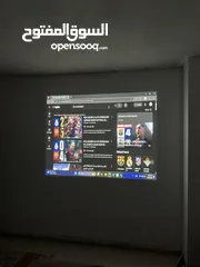  4 بروجكتور Benq mx550 2018 شبه جديد