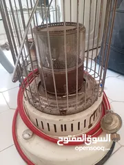  2 مدفاة غاز ومدفاة كاز بحالة جيده مستعملات مدة سنة والشعله ممتازة  لايوجد خدمة توصيل منطقة الزهور