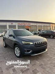  1 جيب شيروكي ليمتد 2019 رمادي  JEEP CHEROKEE LIMETED 2019