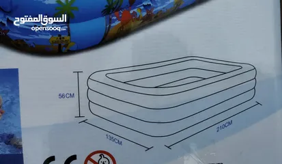  3 بركة مسبح حجم كبير