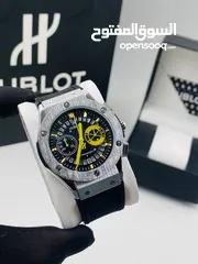  6 ساعات هوبلت جلد