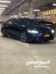  14 للبيع لكزس Es 350 F sport 2020 رقم واحد 1/1 حادث باب فقط