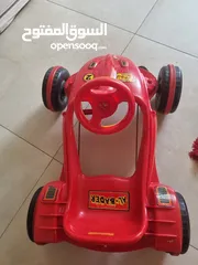  2 سياره حمراء جذابه  للاطفال
