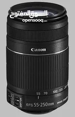  1 Canon Lens - 55-250 mm efs