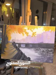  1 oil painting with a signature