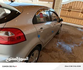  14 كيا ريو موديل 2014 فحص كامل 7جيد استعمال شخصي وستعمال خفيف مالك واحد
