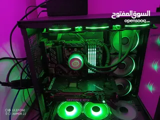  2 pc gaming for sell    قوي للبيع الحاله ممتازpc  3090 gpu