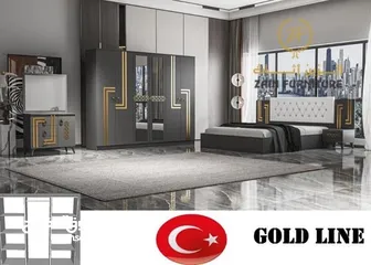  24 TURKEY BEDROOM WITH MATTRESS 7 PCS WITH FITTING /غرف نوم ترکي مع دوشج ۷ قطع مع ترکيب