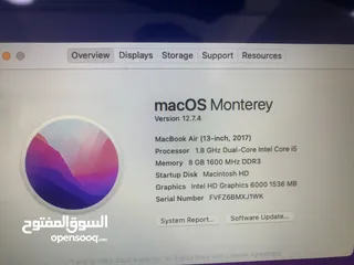  3 MACBOOK AIR 2017 WITH 2 MONTH WARRANTY